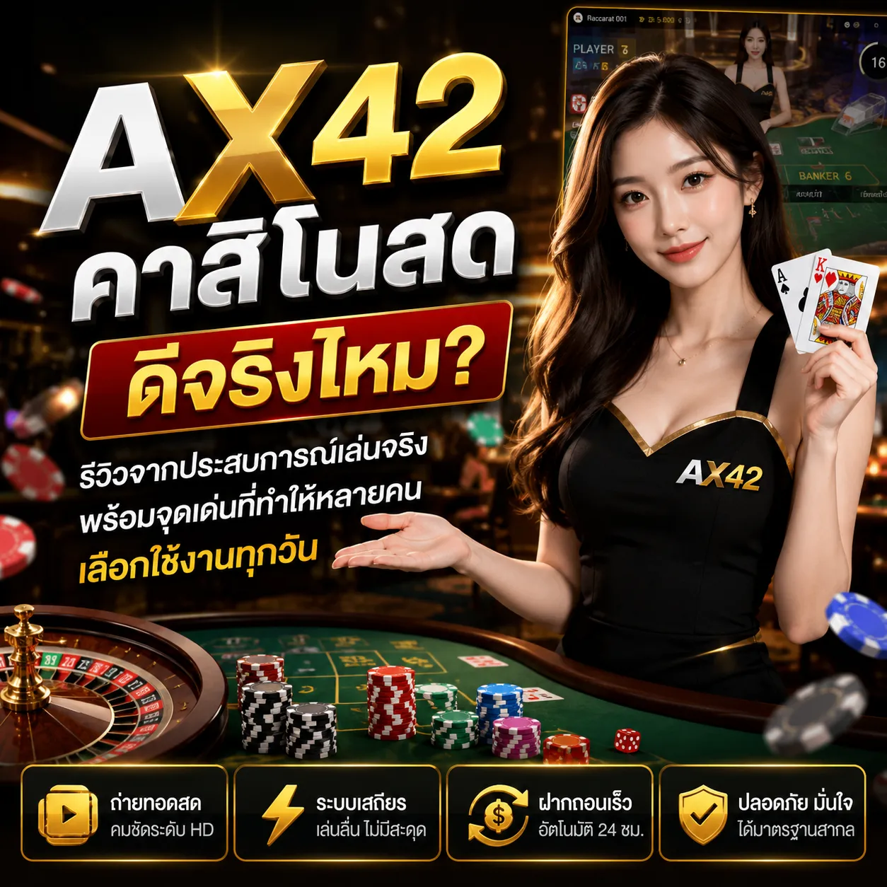 AX42 คาสิโนสด